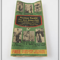 Heddon Shiner Scale Jointed River Runt Empty Box