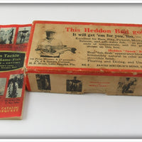 Heddon Green Shore Minnow Jointed River Runt Empty Lure Box
