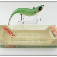 Vintage Heddon Green Shad Cousin I Lure In Box 