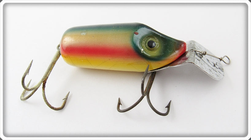 Vintage South Bend Rainbow Dive Oreno Lure