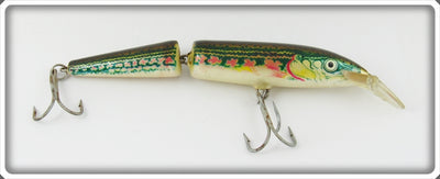 Vintage Rapala Natural Finish Jointed Minnow Lure 