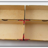 South Bend Red & White Casting Spoon Empty Box Pair