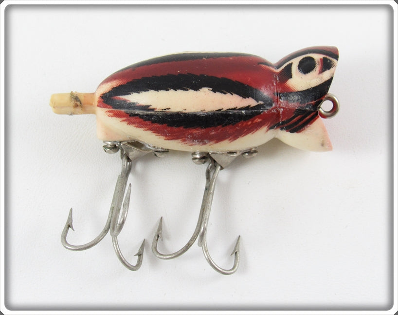 antique fishing lures hula popper Vintage Fred Arbogast Lure SPARROW Toad Tackle The concave mouth of the Hula Popper produces big Vintage Fishing Lures-hula Popper-bass Bug-popper-top