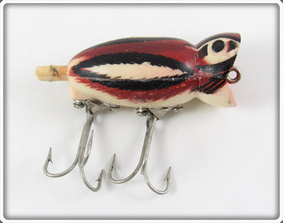 Vintage Arbogast Seein's Believin' Chipmunk Hula Popper Lure