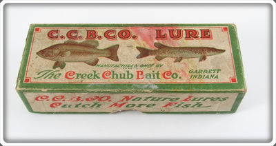 Vintage Creek Chub Crab Finish Crawdad Empty Lure Box