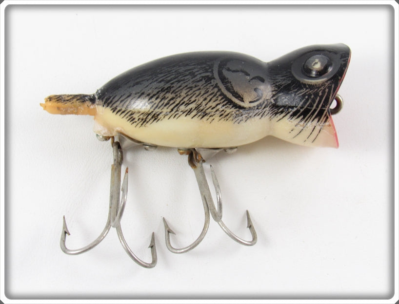 Arbogast Seein's Believin' Grey Mouse Hula Popper Lure