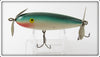 Pflueger Green & White Economy Minnow