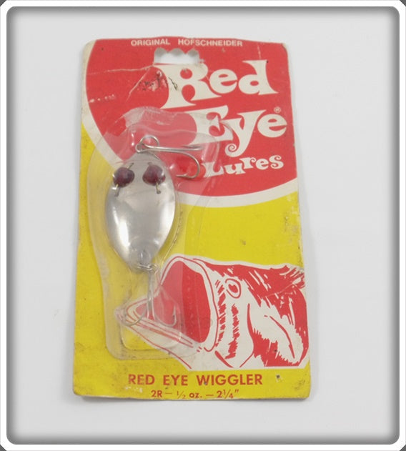 Hofschneider Red Eye Wiggler On Card