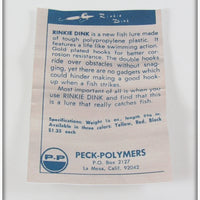 Peck Polymers Yellow Rinkie Dink In Box