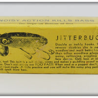 Arbogast Red Head White Jitterbug In Box