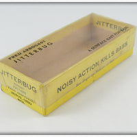 Arbogast Red Head White Jitterbug In Box