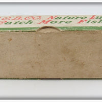 Creek Chub White With Red Head Plunker Empty Box