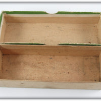 Creek Chub White With Red Head Plunker Empty Box