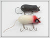 Shakespeare Grey Swimming Mouse & Red/White Mighty Mouse