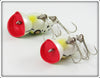 Arbogast Swamp Frog & Leopard Frog Hula Popper Pair