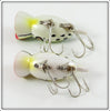 Arbogast Swamp Frog & Leopard Frog Hula Popper Pair