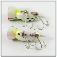 Arbogast Swamp Frog & Leopard Frog Hula Popper Pair