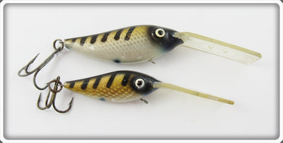 Vintage South Bend Blue Back Rock Hopper Lure Pair 