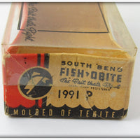 South Bend Pike Scale Fish Obite In Correct Box 1991 P