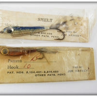 Jim Harvey Featherweight Plastic Minnow Pair In Packages