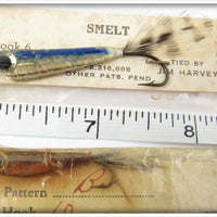 Jim Harvey Featherweight Plastic Minnow Pair In Packages