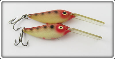 Vintage South Bend Native Minnow Rock Hopper Lure Pair 