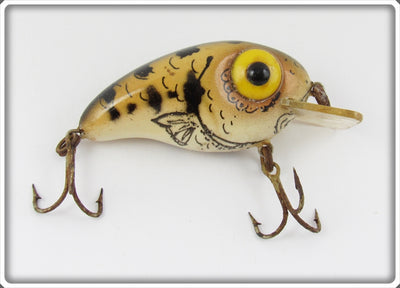 Vintage Heddon Natural Bass Popeye Hedd Hunter Lure