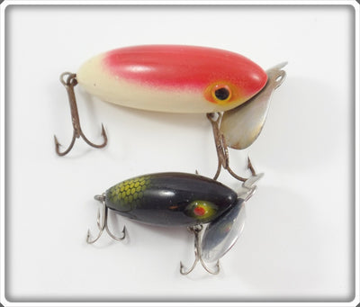 Atlantic Lures Frantic Antic Pair: White/Red & Black/Green
