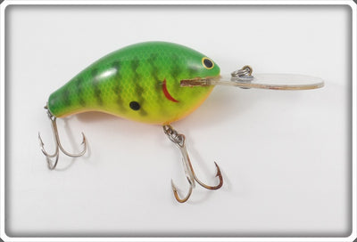 Bagley DB3 Divin' B 3 Green Crayfish On Chartreuse