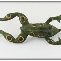 Vintage South Bend Rub Oreno Rubber Frog Lure 