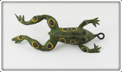 Vintage South Bend Rub Oreno Rubber Frog Lure 