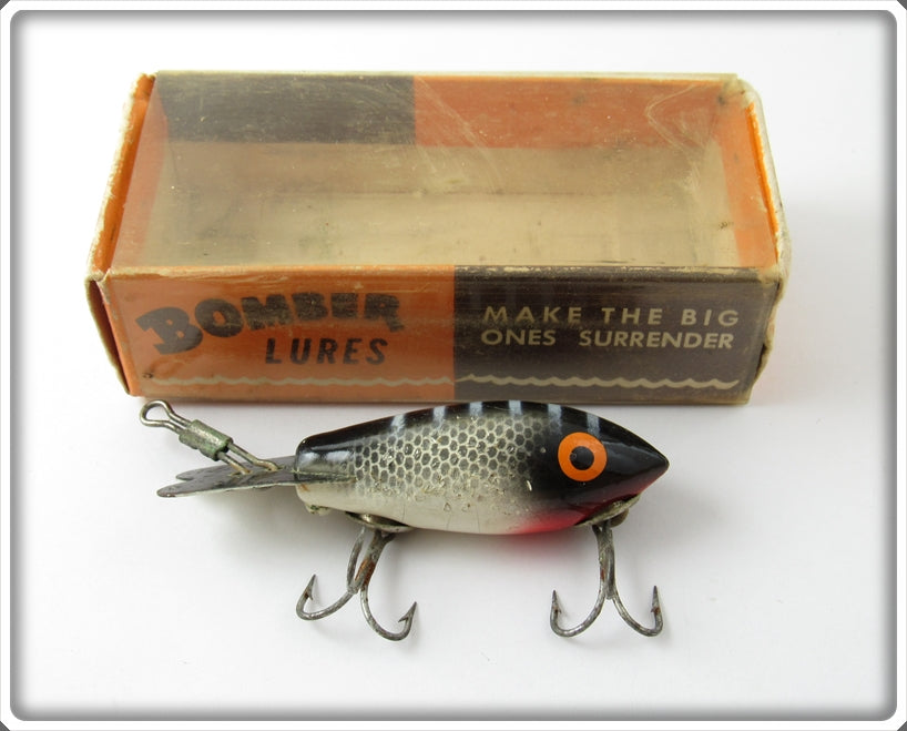 Vintage Bomber Black Back White Belly Sparkle Model 300 In Box