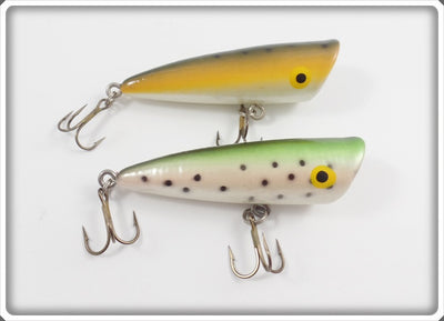 Unknown Popper Pair: Rainbow Trout & Brown Trout