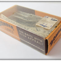 Bomber Bait Co Red Head White Model 400 In Box