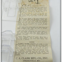 Clark's Pike Scale Water Scout Empty Box