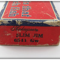Shakespeare Gold Scale Slim Jim In Box