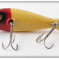 Paw Paw Touched Up Red & White Crippled Minnow