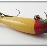 Paw Paw Touched Up Red & White Crippled Minnow