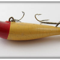 Paw Paw Touched Up Red & White Crippled Minnow