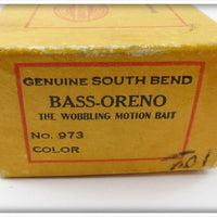 South Bend Empty Box For Bass Oreno 973