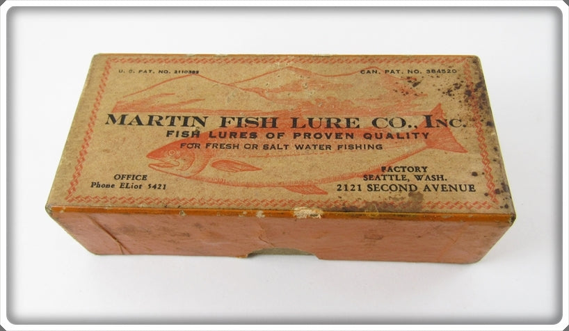 Martin Empty Box For Pearl Pink Salmon Plug