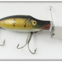 Vintage Heddon Pike Scale Go Deeper River Runt Lure