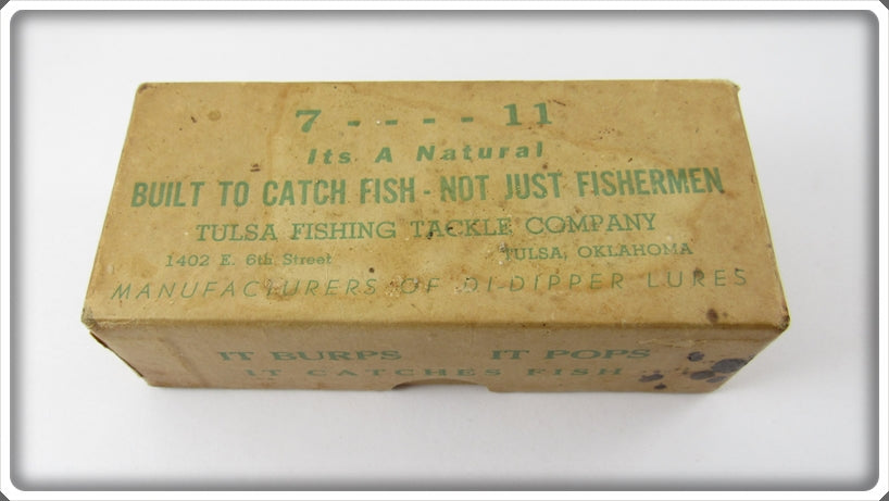 Tulsa Fishing Tackle Empty Box For 7-11 725