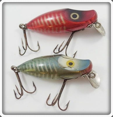 Unknown Pair Of River Runts: Red Shore & Green Shore