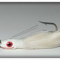 Weezel Bait Co. White The Weezel Feathered Minnow