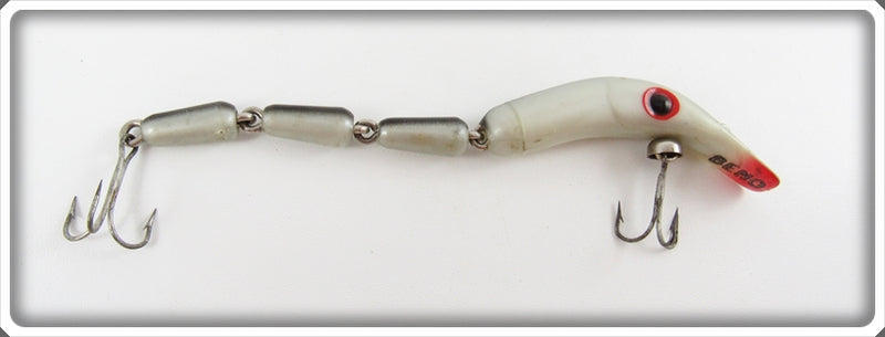 beno fishing lure Vintage Mill Run Grey & Black Beno Eel Lure For Sale