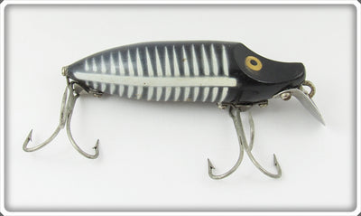 Vintage Heddon Black Shore River Runt Lure 