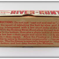 Heddon Black Shore Jointed River Runt In Box