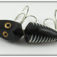 Heddon Black Shore Jointed River Runt In Box
