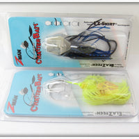 Z Man Blue & Yellow Chatter Bait Pair On Cards